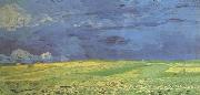 Wheat Field under Clouded Sky (nn04) Vincent Van Gogh